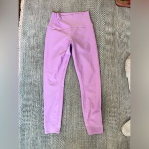 PINK ALO 3/4 HIGH RISE LEGGINGS